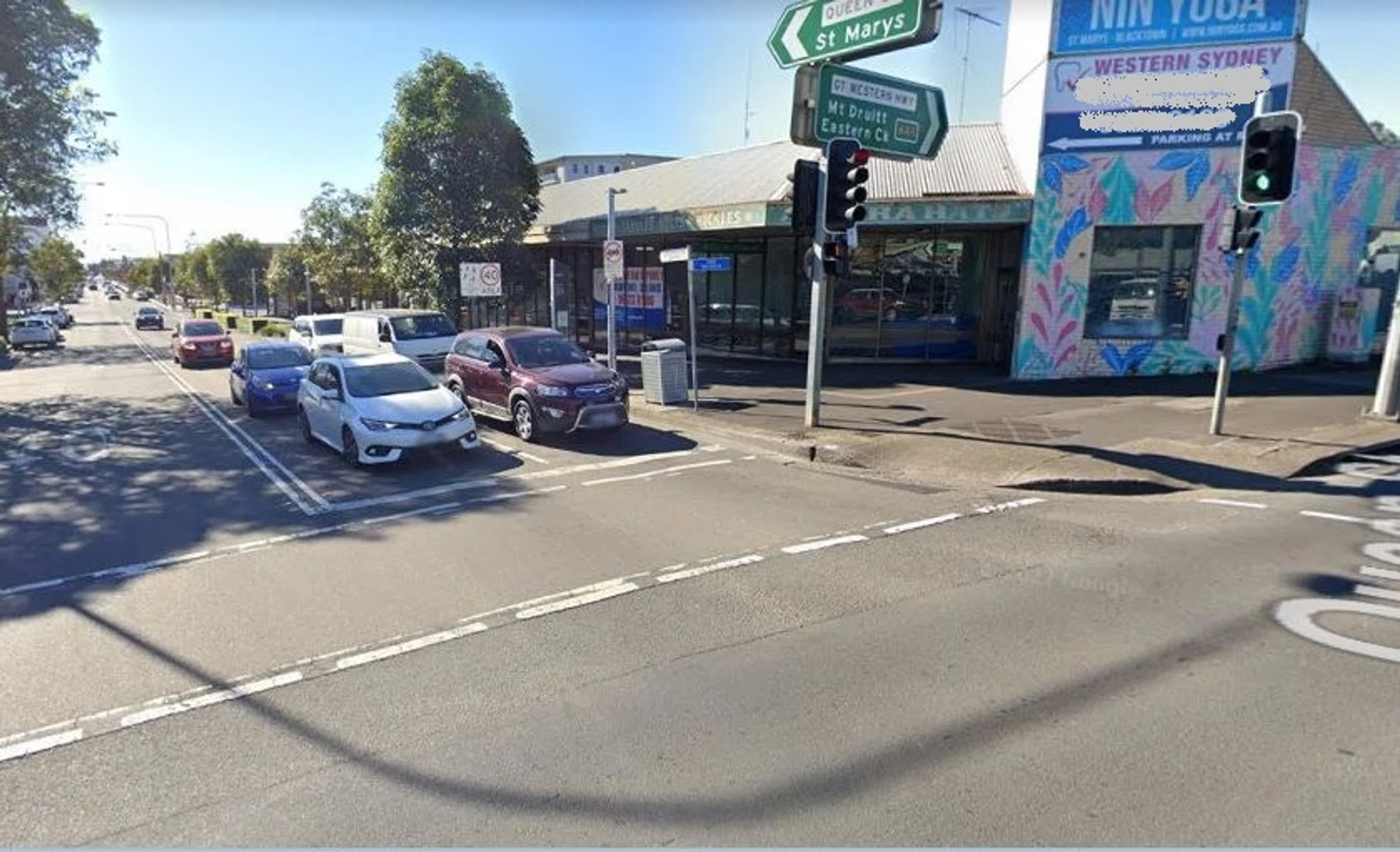 The suburb of St Marys in Sydney, Australia.