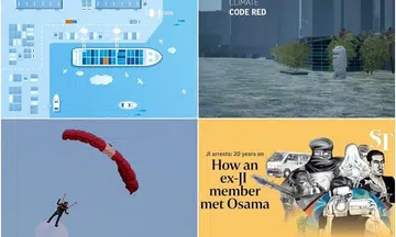 A bicycle's 40-day trip to S'pore, 'moon landing' picture among ST wins at global Eppy awards