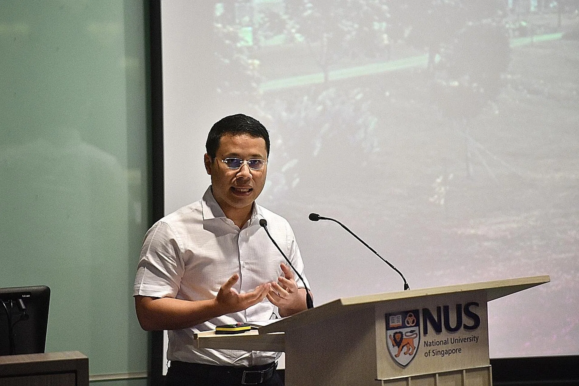 Minister for National Development Desmond Lee.