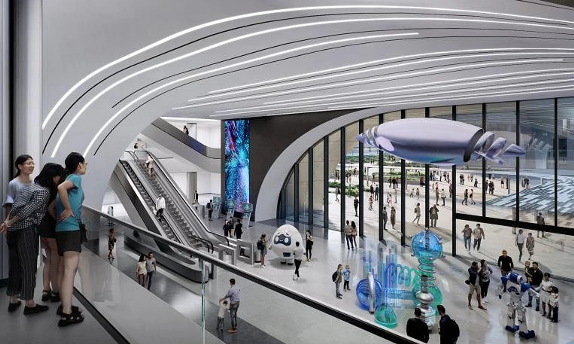 The new building will be located next to Chinese Garden MRT station and form part of the Jurong Lake District development project.