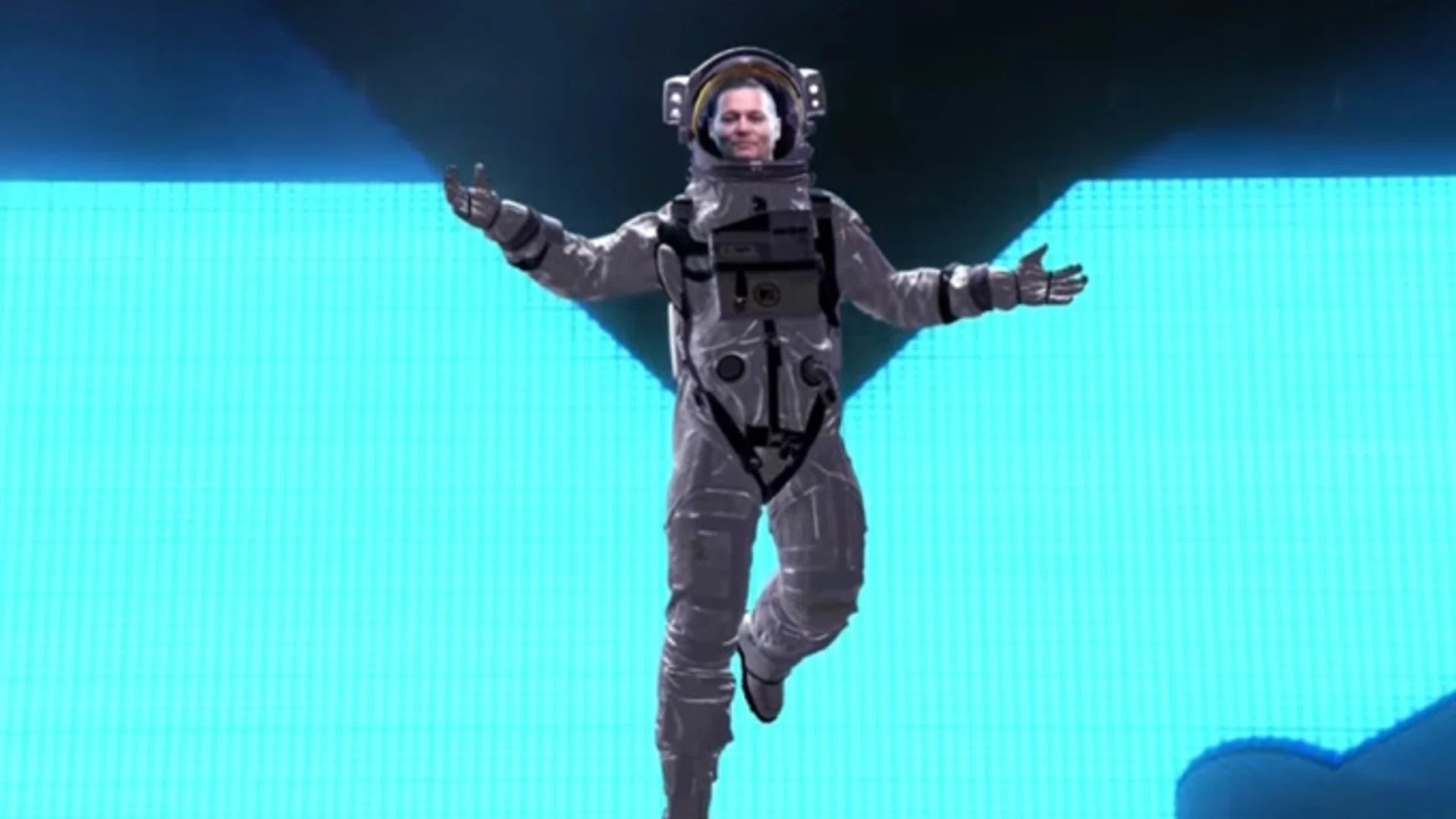 Johnny Depp made an appearance at the 2022 MTV Video Music Awards dressed as the show’s mascot — the moon person.