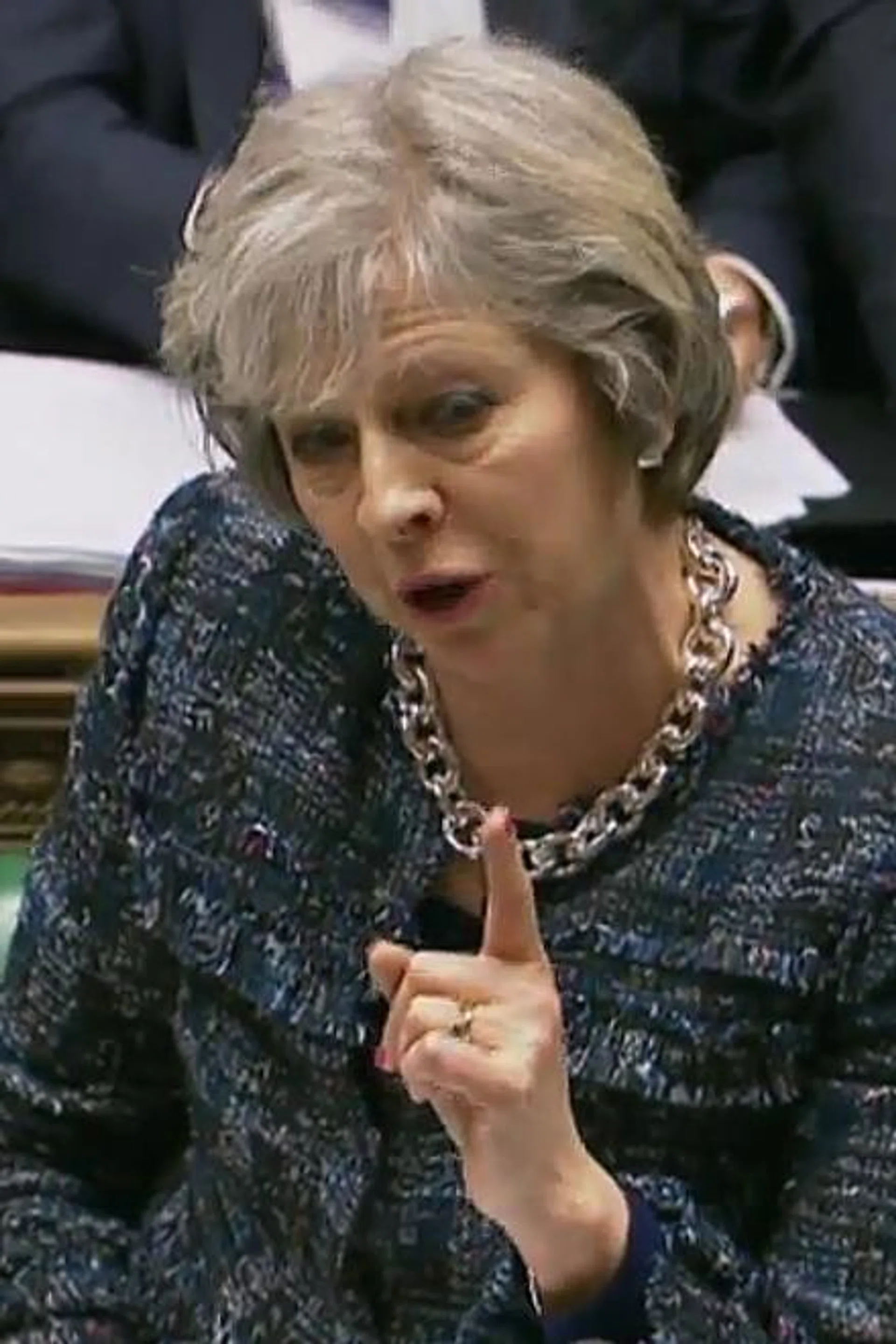 British Prime Minister Theresa May.