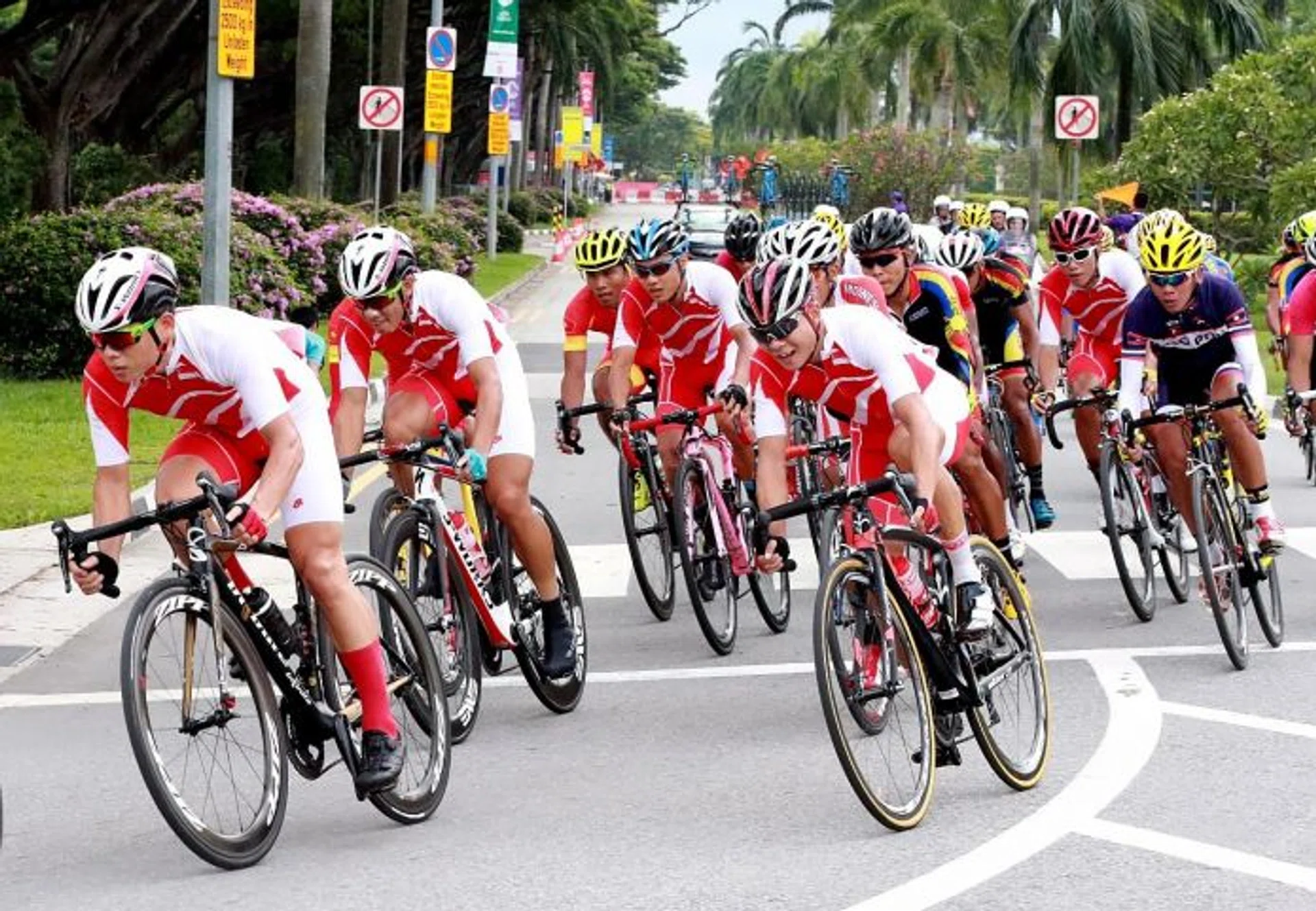 FAIR CRACK:  Under the new system, more cyclists will have the chance to represent Singapore at events like the SEA Games (above).