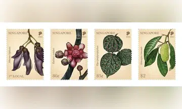 SingPost issues new stamps featuring endangered local flora