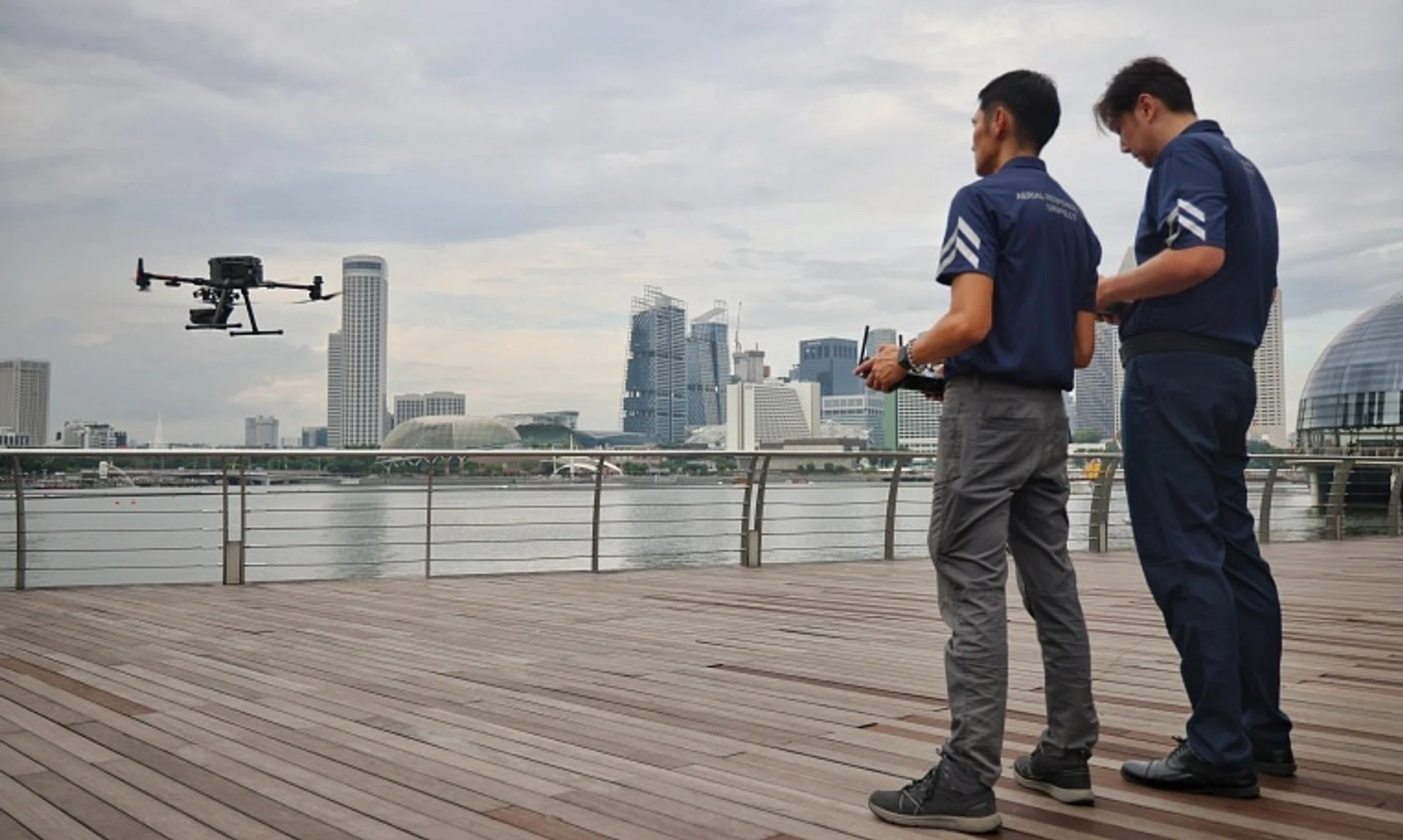 Drones, which will be flown over water by members of the Aerial Response Team, are equipped with sensors that can pick up movements on the ground.