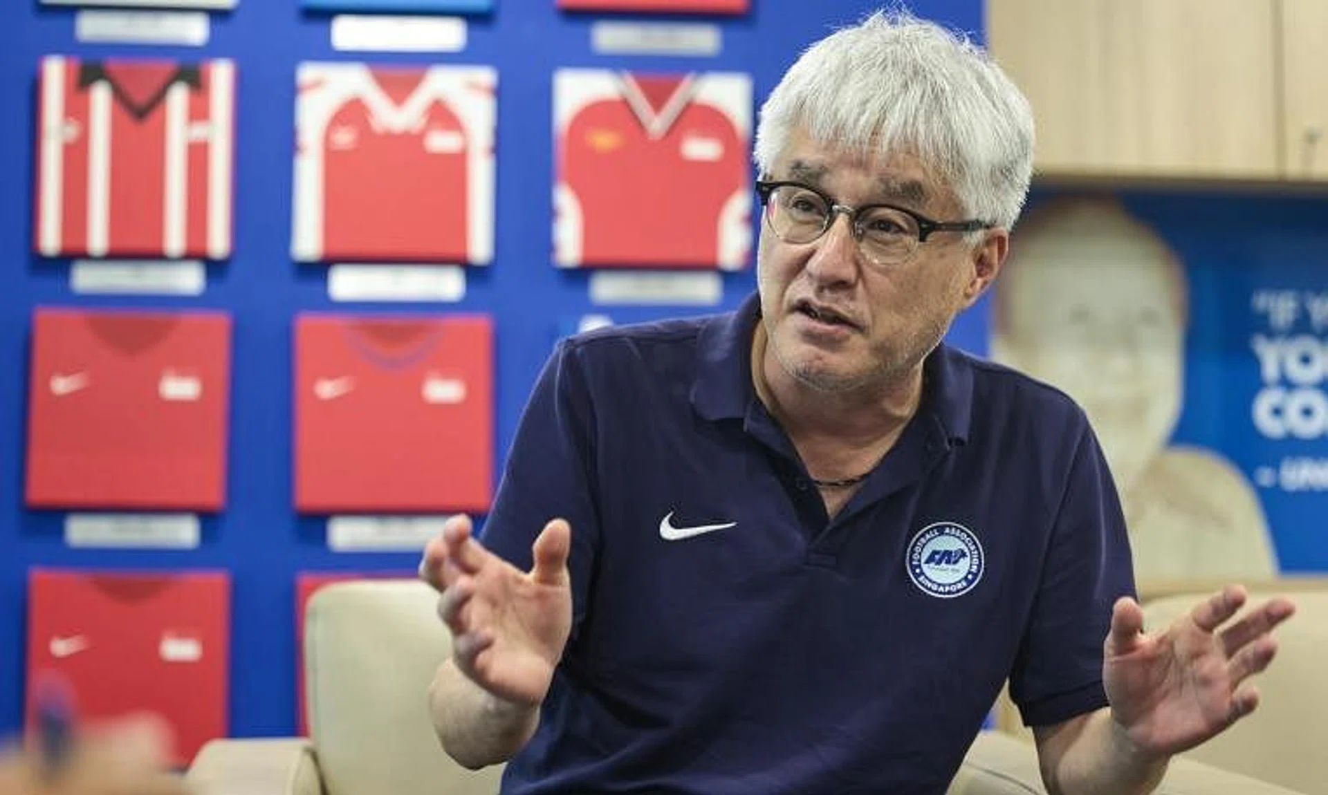 National coach Tsutomu Ogura says that the Lions' fitness is not an issue for him.