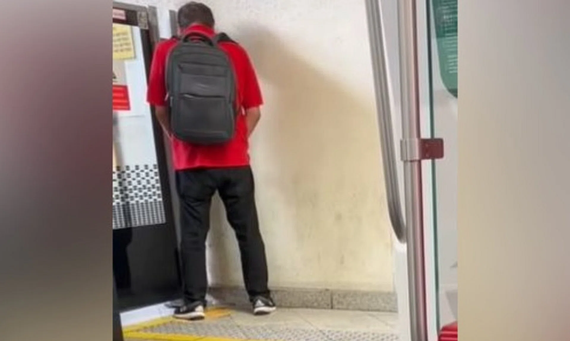 A man was charged with urinating at the platform of Tanah Merah MRT station on Jan 8 at around 12.30pm.