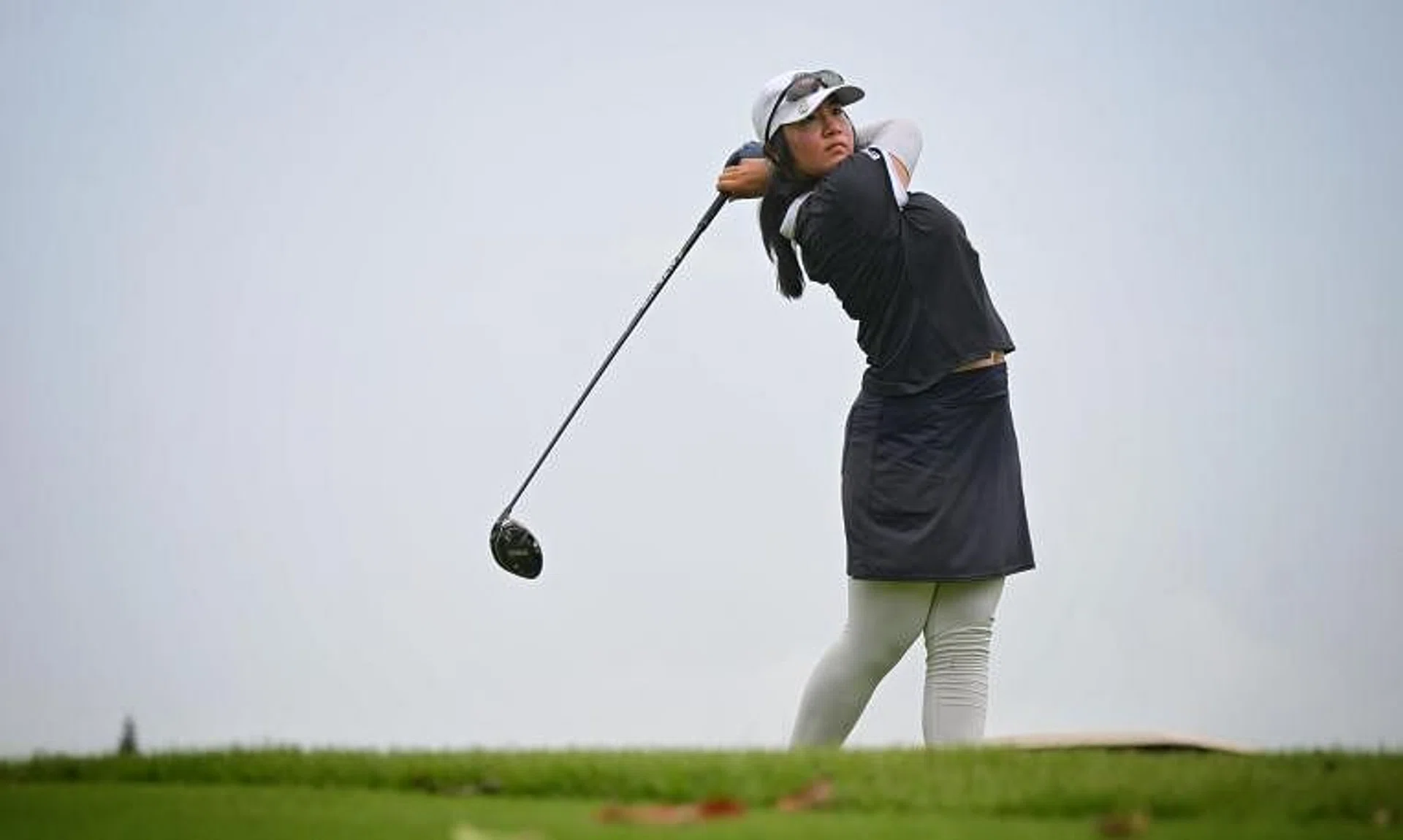 Chen Xingtong shot a two-over 74 to card an even-par 144 total to finish four strokes ahead of her rivals.