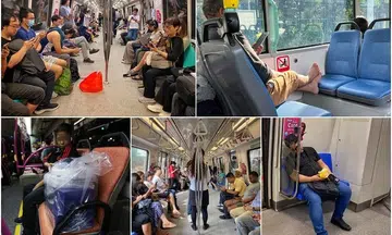 Bad commuter etiquette: Blasting videos, hogging poles among S'poreans' pet peeves