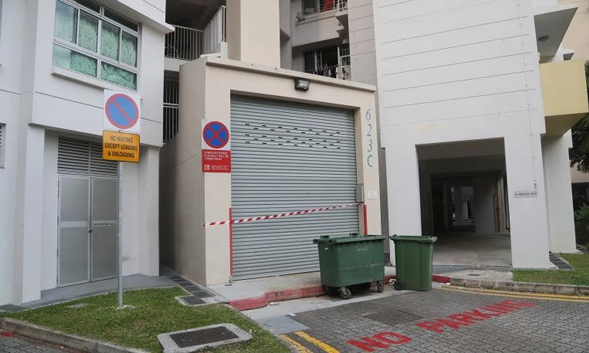 The cleaner was found dead in the refuse chamber at Block 623C in Punggol Central on Oct 16, 2021.