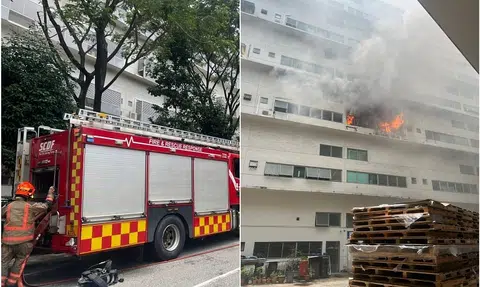 2 men dead in fire at Kaki Bukit industrial building