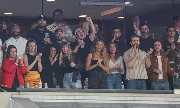 Taylor Swift attends second Chiefs football game