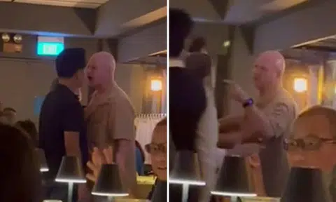 Man hurls vulgarities at restaurant staff, says he 'owns China'