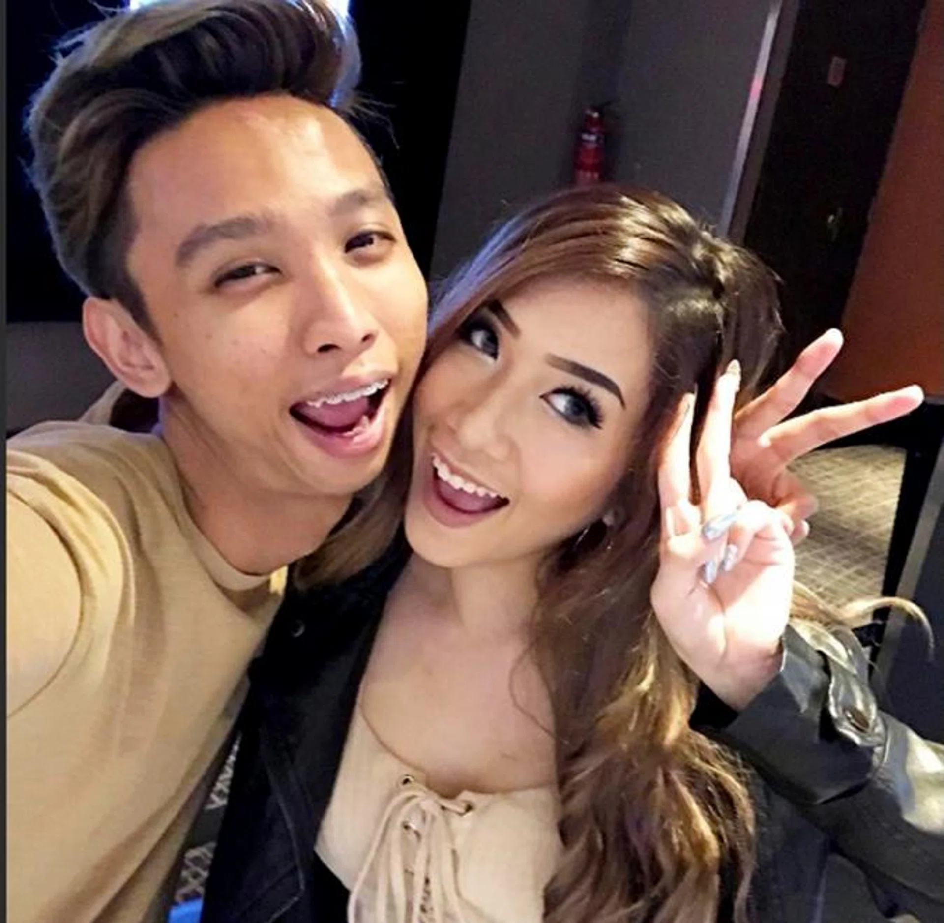 Ridhwan Azman and Nicole Choo.
