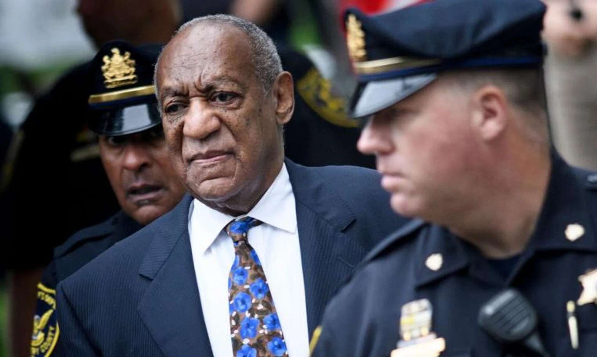 US actor Bill Cosby arrives at court in Norristown, Pennsylvania to face sentencing for sexual assault on Sep 24, 2018.
