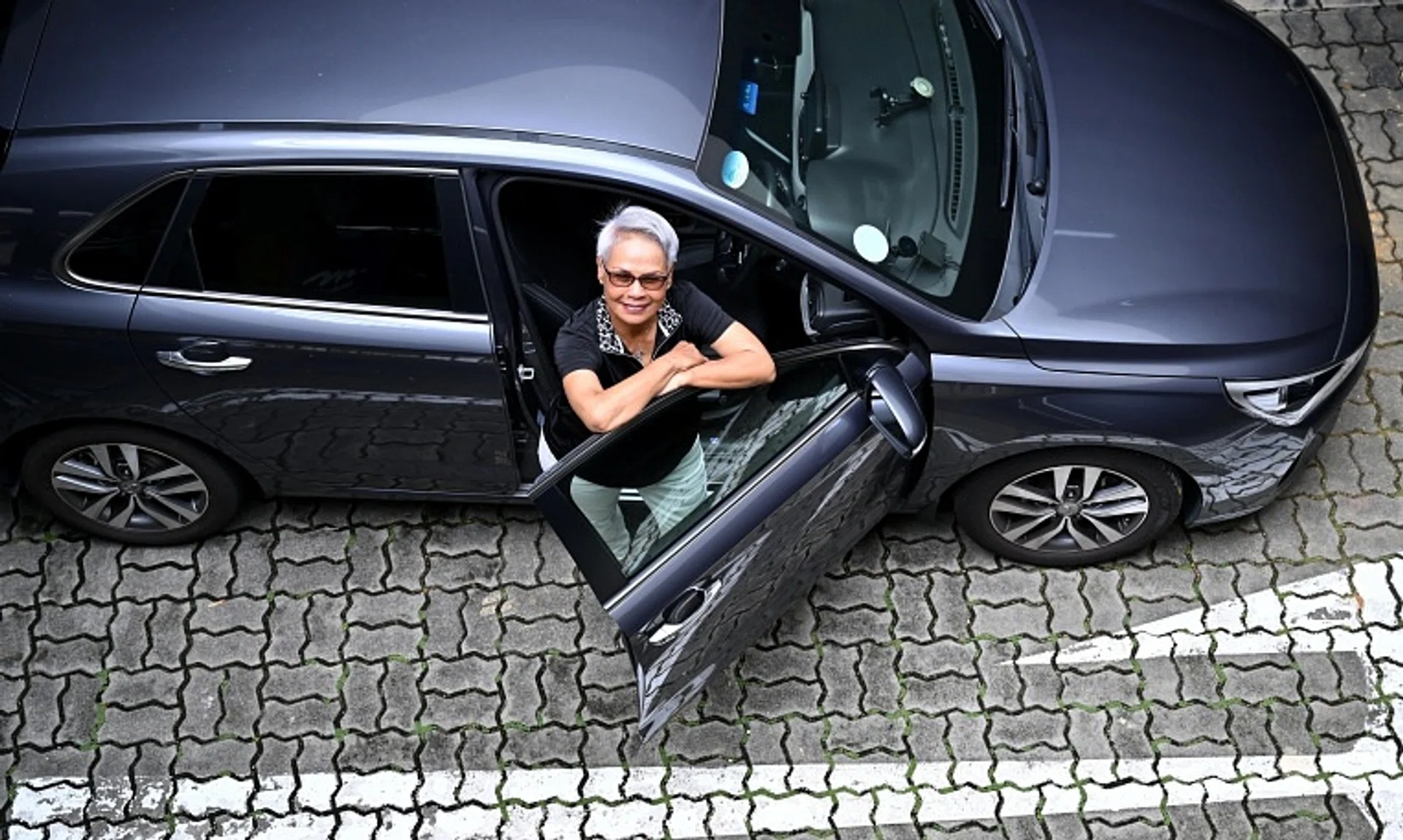 For Mrs Kim Sagadeva, 75, driving is a vital part of her life. 