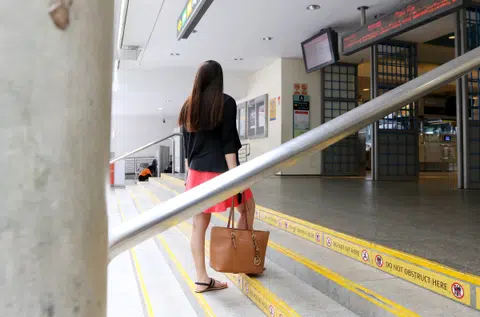Ex-boyfriend started showing up wherever she was