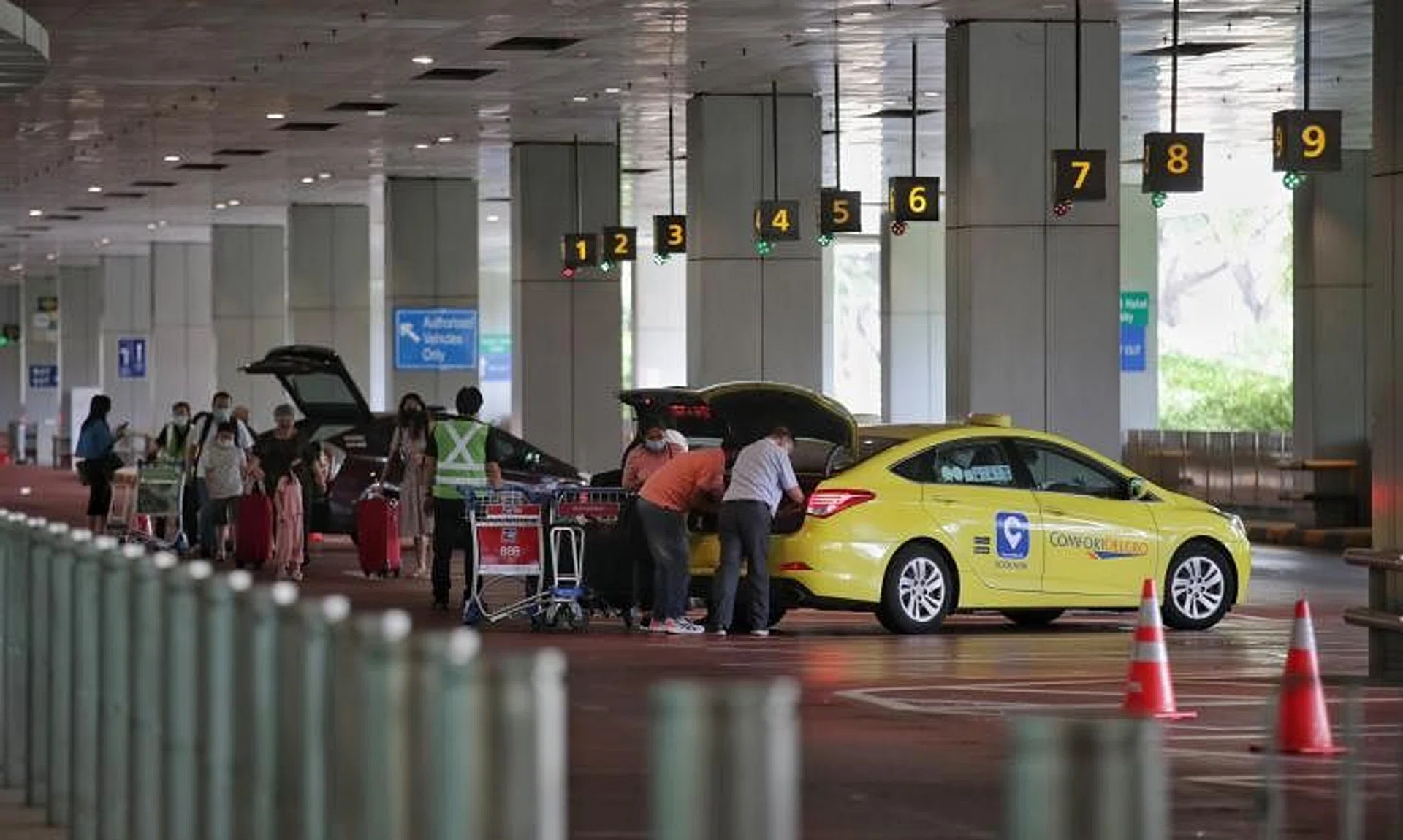 Only 12.3 per cent of point-to-point journeys in January 2024 were street-hail trips, compared with 22.4 per cent in January 2021.