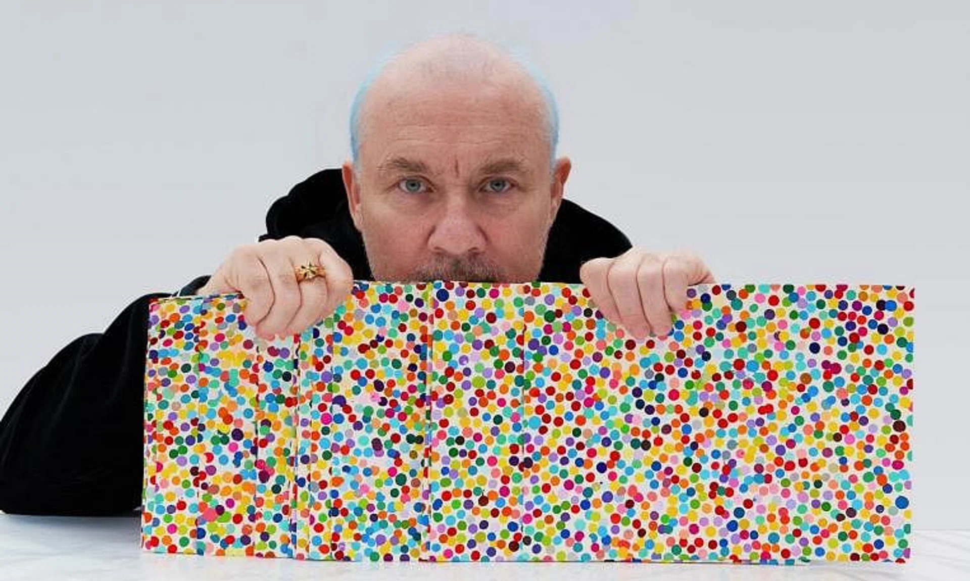 Damien Hirst owns 1,000 of the pieces and has decided to keep them as NFTs.