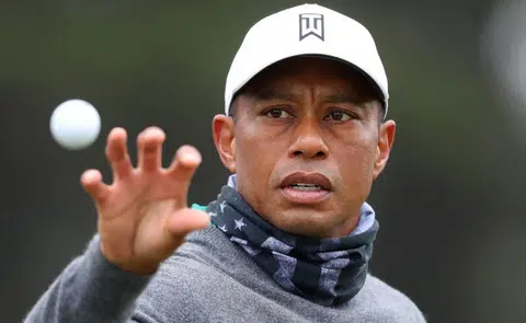 Woods ready for leap into unknown at fan-free Major