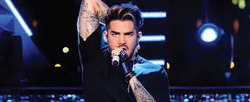 No scandal but Adam Lambert electrifies with countdown concert