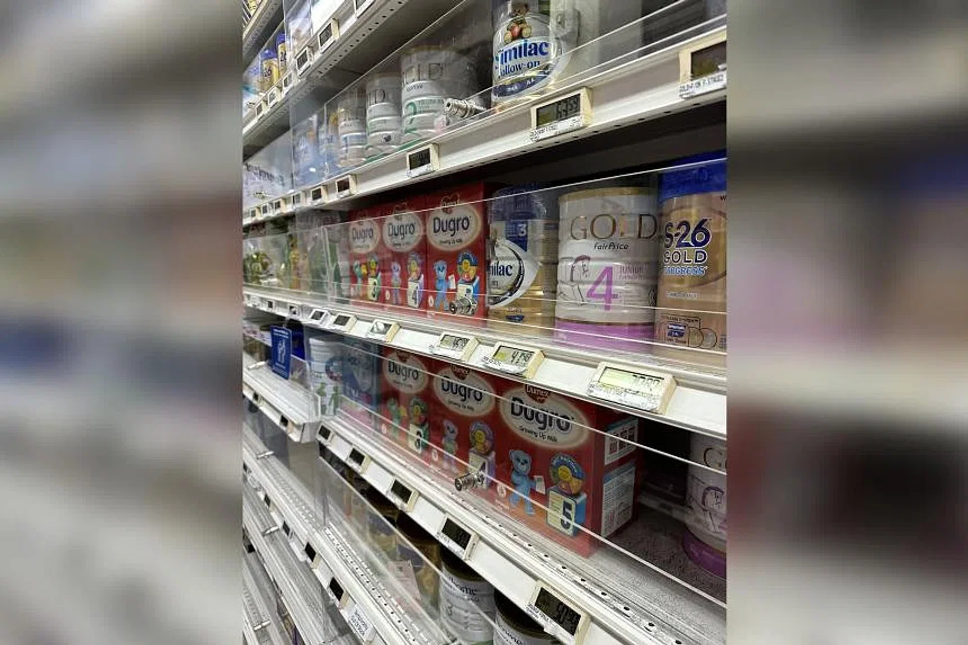 Bukit Batok MRT's NTUC FairPrice outlet has begun locking up milk powder in a new initiative to deter shoplifters. 
