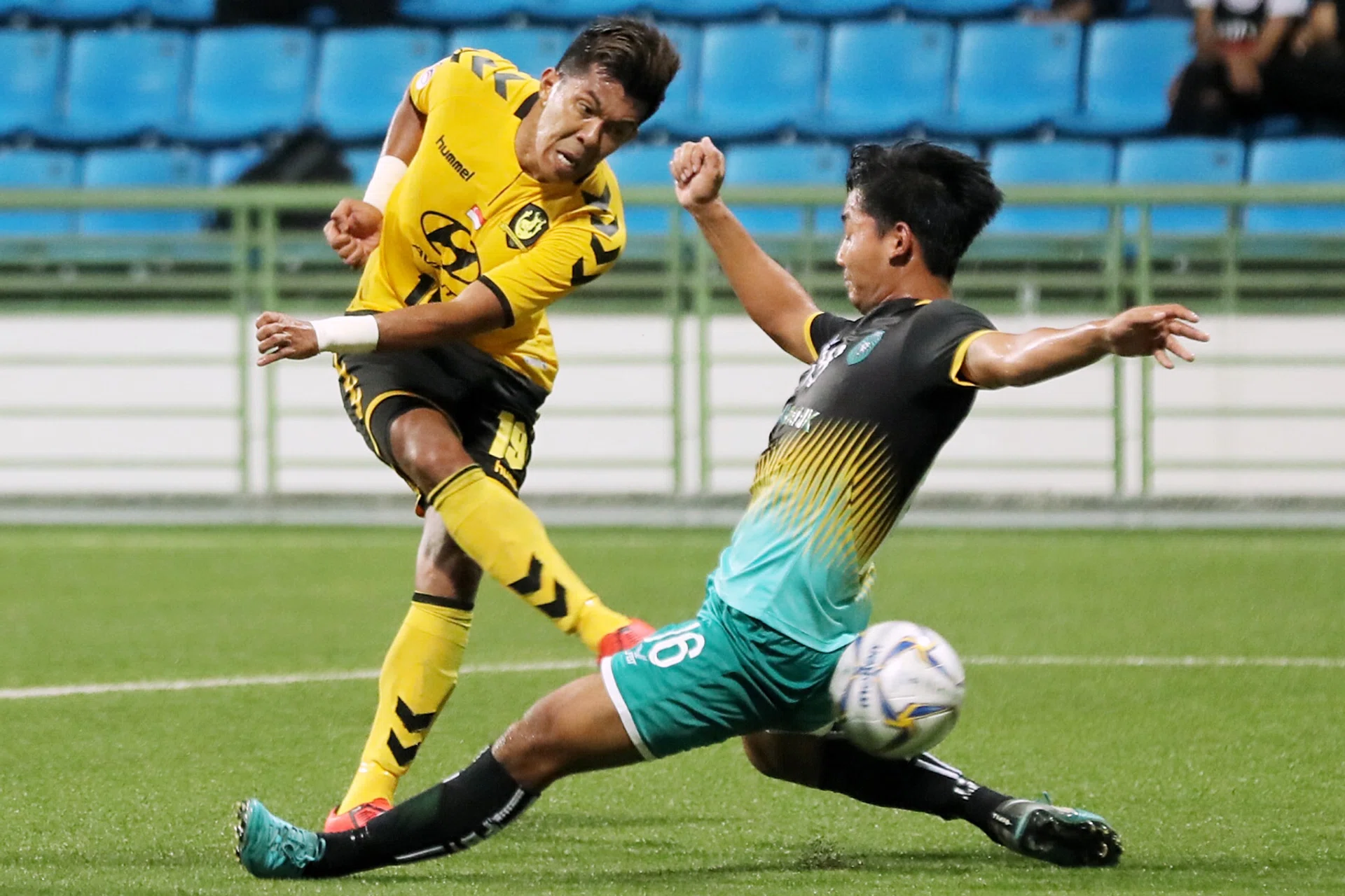 Khairul Amri starring against Yangon United in the AFC Cup last week, when he scored a hat-trick in their 4-3 win.
