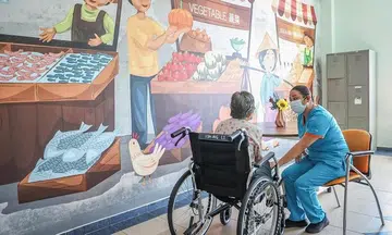 Nurse stays by side of the dying, which she could not do for her dad