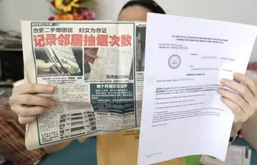 Woman claims neighbour smokes in own flat despite CDRT order to stop