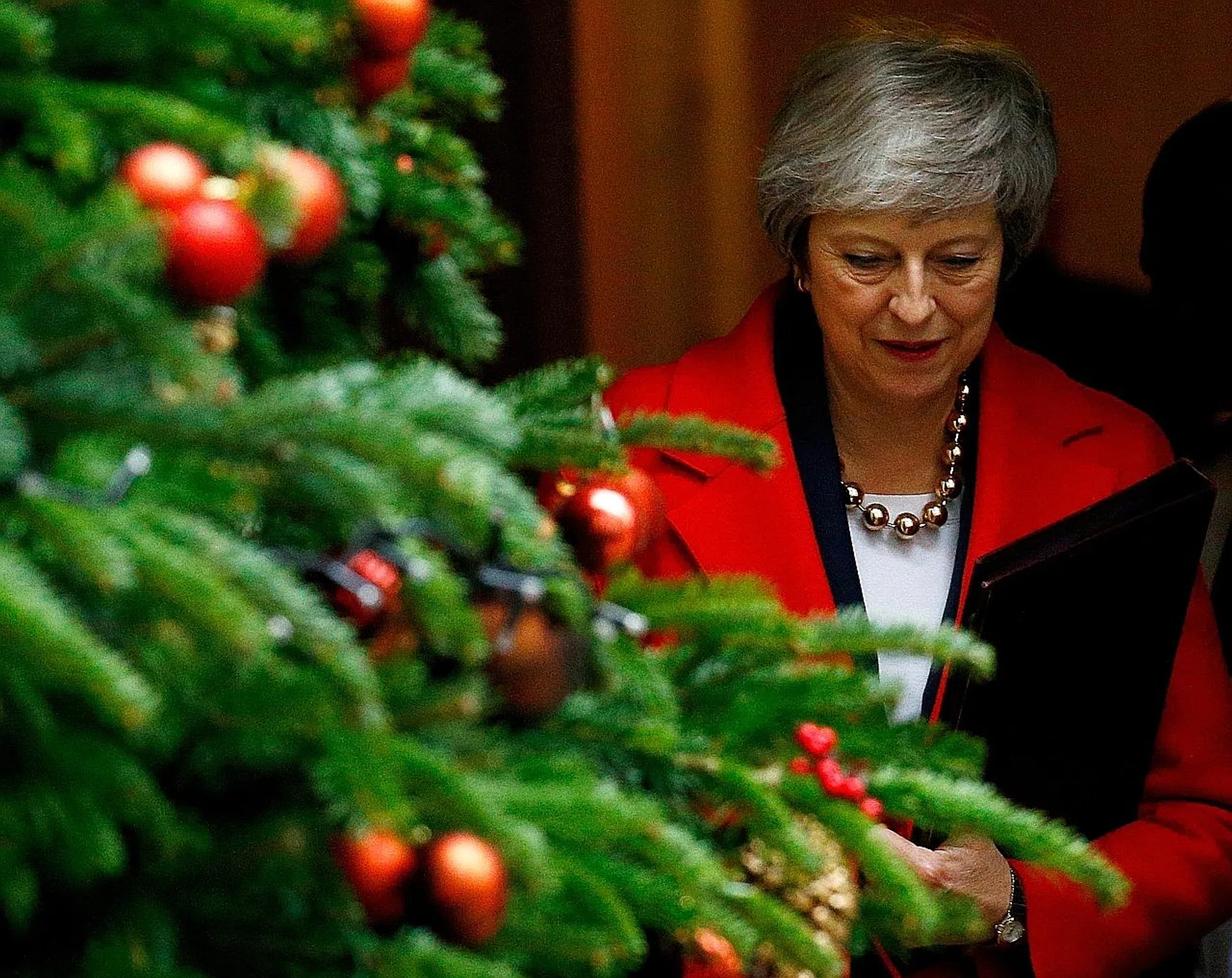 Britain's Prime Minister Theresa May faces fierce opposition to her Brexit deal. 