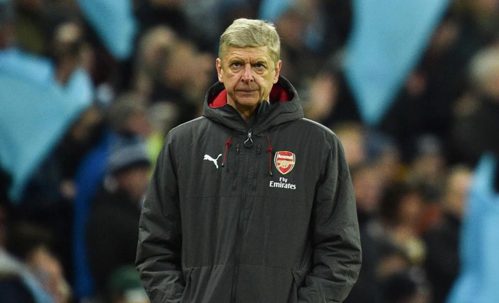 Arsenal manager Arsene Wenger said Vincent Kompany's goal should have been ruled offside.