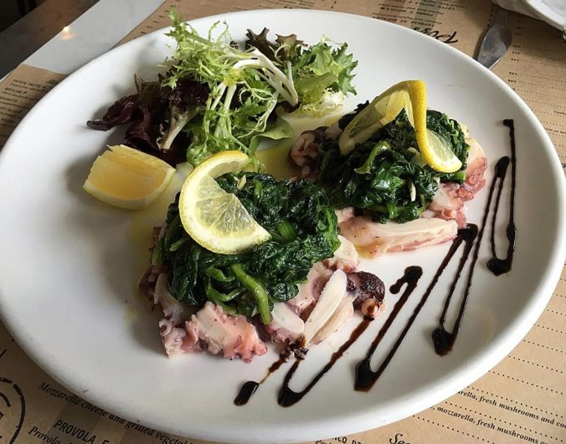 The bistecca di polipo