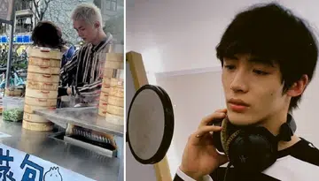 Former Chinese idol singer sells steamed buns on the street