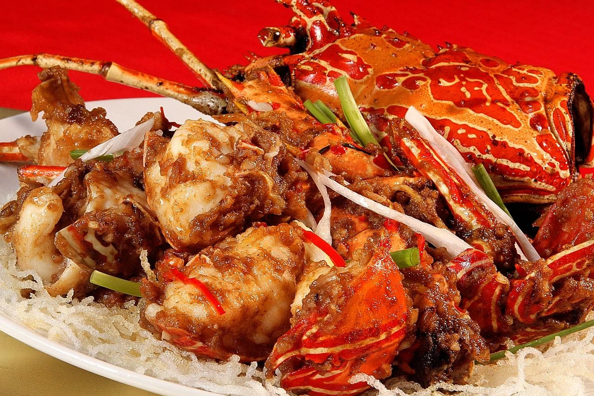 White pepper lobster