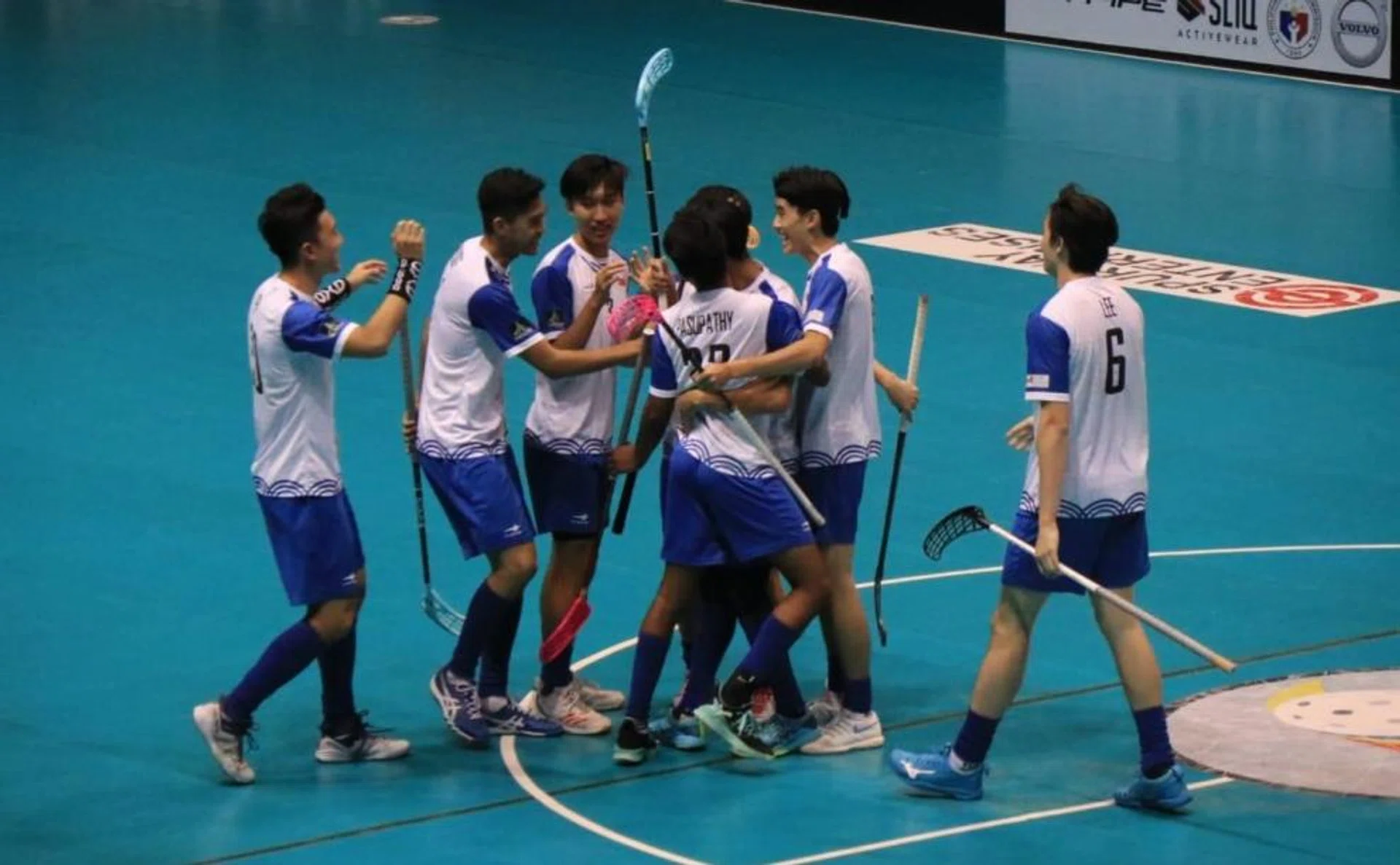 Singapore scored 17 without reply after conceding the first goal.