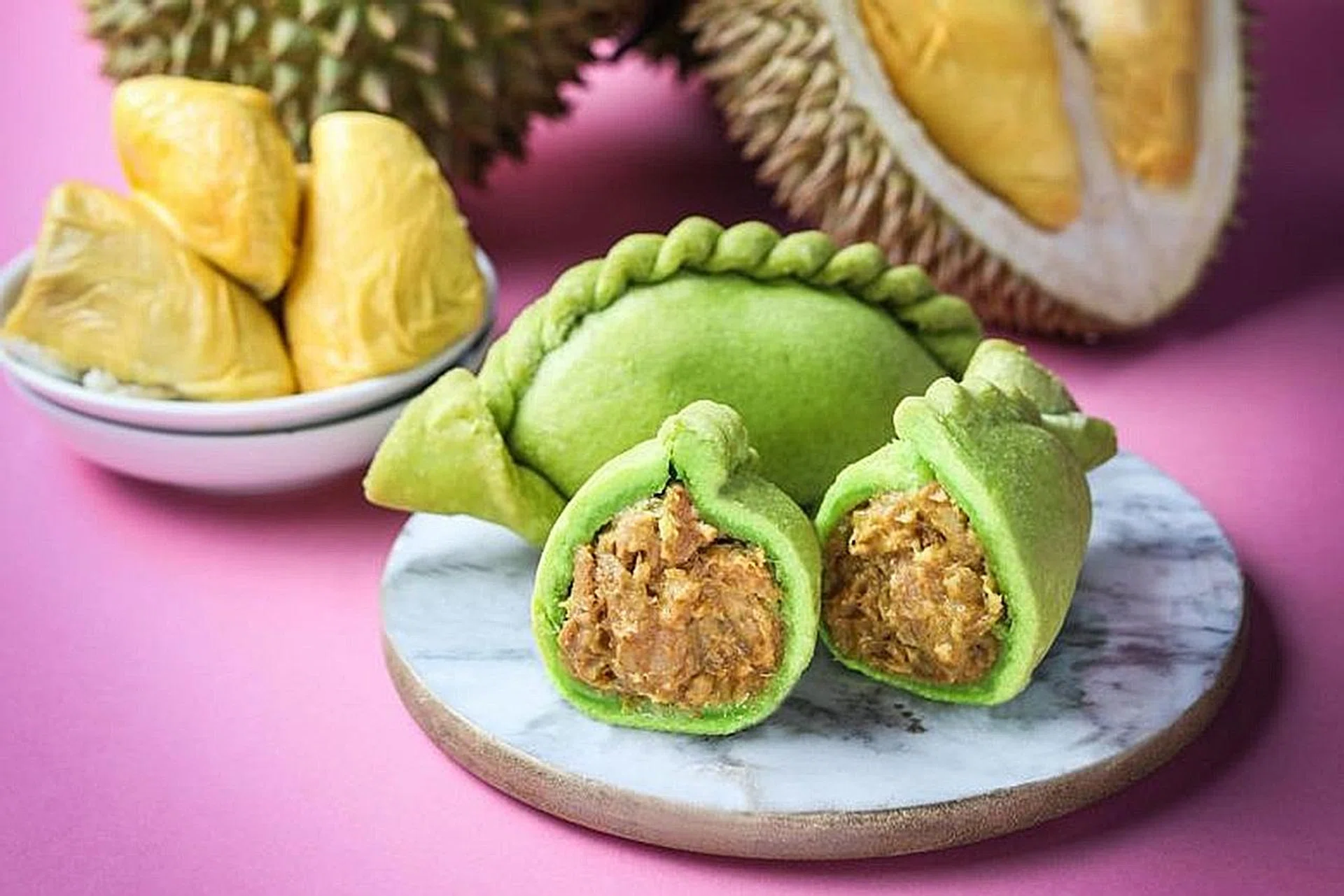 The Durian Curry Chicken'O and Jackfruit Curry Chicken'O. 