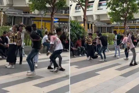 'Public nuisance' or well-deserved break? Foreign workers' dance party divides netizens