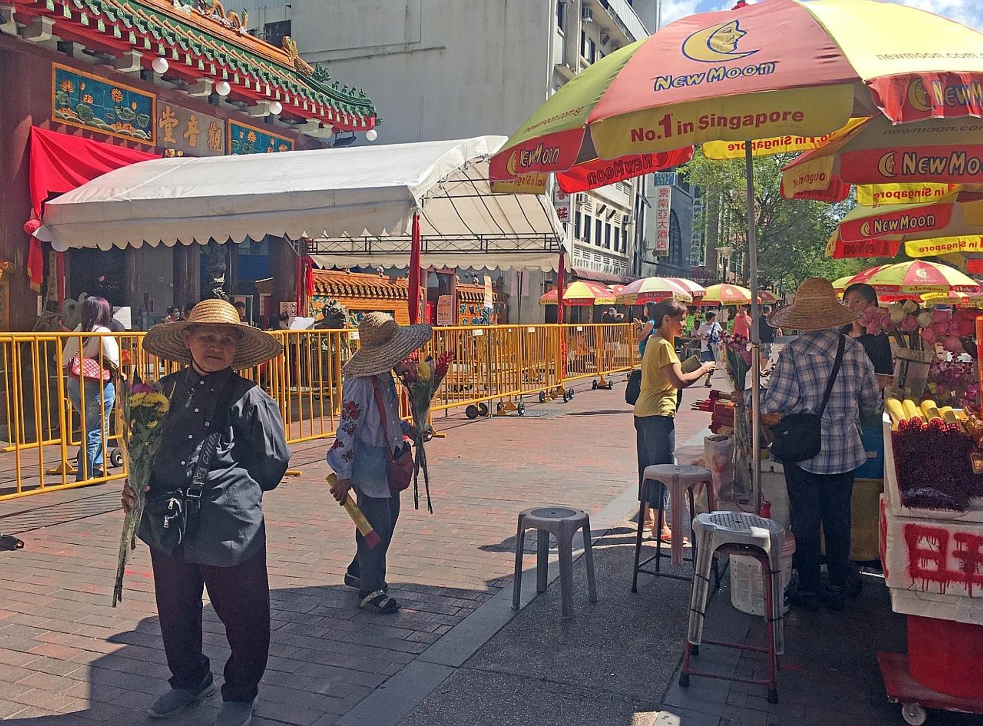 Kwan Im Thong Hood Cho Temple in Waterloo Street.  