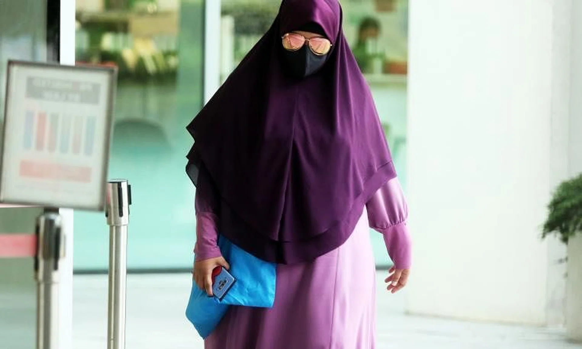 Ummi Kalsum Ali abused her Indonesian domestic helper by punching her repeatedly and using a clothes hanger to hit her eyes.