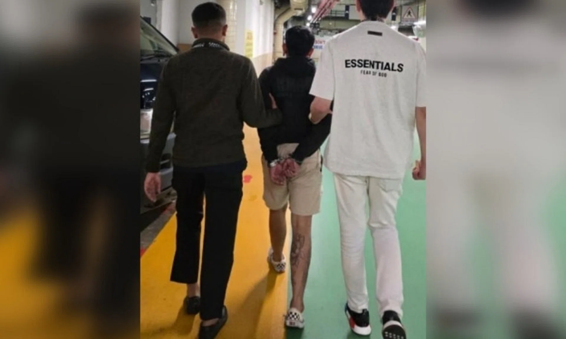 The suspect was arrested on the same day at a residential unit in Keat Hong Close.