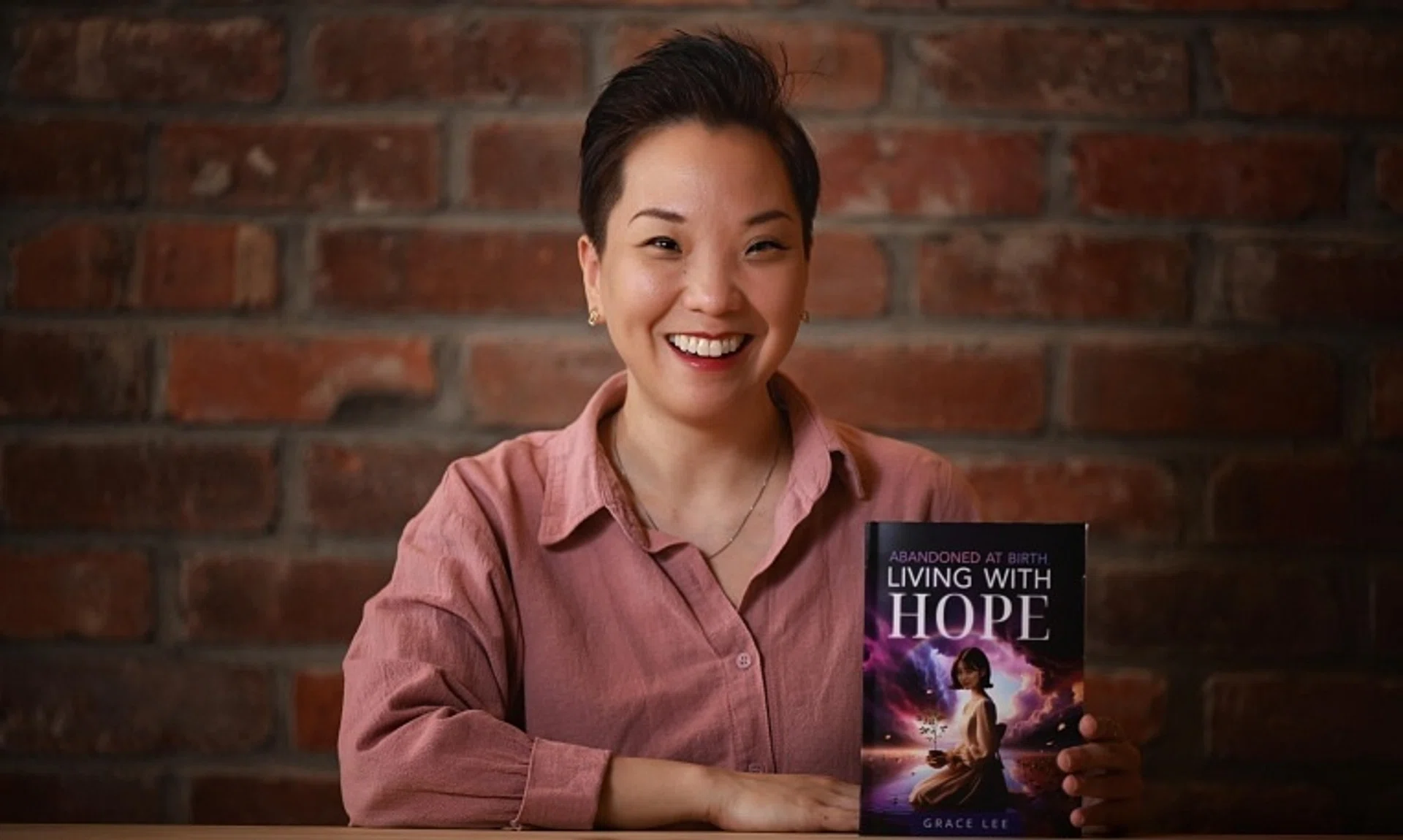 Ms Grace Lee is launching her book, Abandoned At Birth, Living With Hope, on Oct 12. 