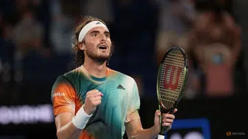 Tsitsipas outlasts Fritz to reach Australian Open quarter-finals