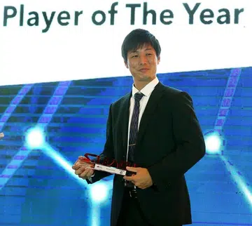 Albirex's Kawata named best player of 2016