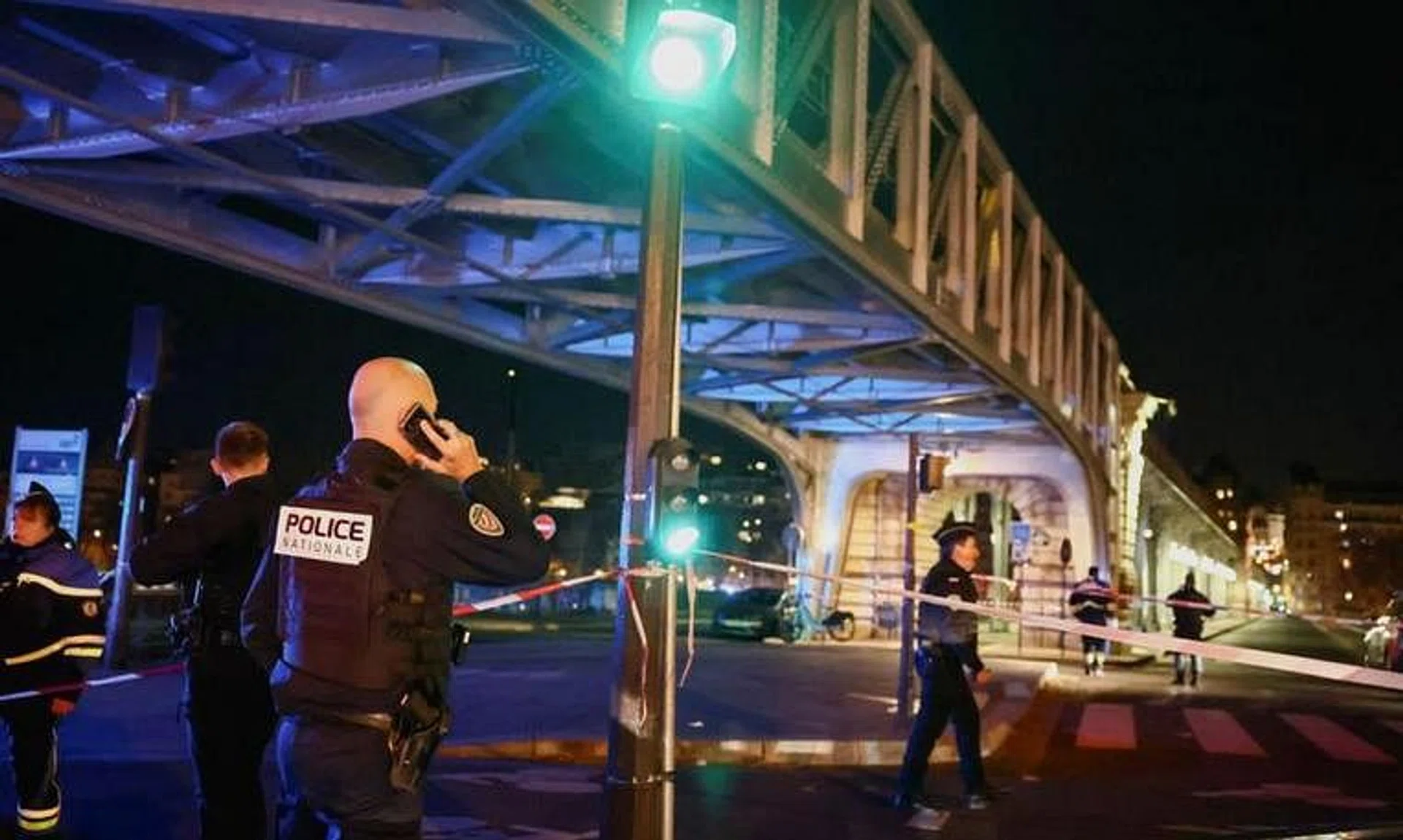 The assailant attacked passersby in central Paris near the Eiffel Tower. 
