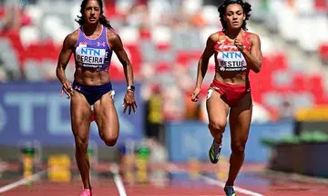 Shanti Pereira falls short of 100m semi-final at World Athletics Championships