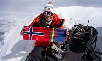 Norwegian woman, Nepali sherpa become world's fastest to climb all 14 tallest peaks