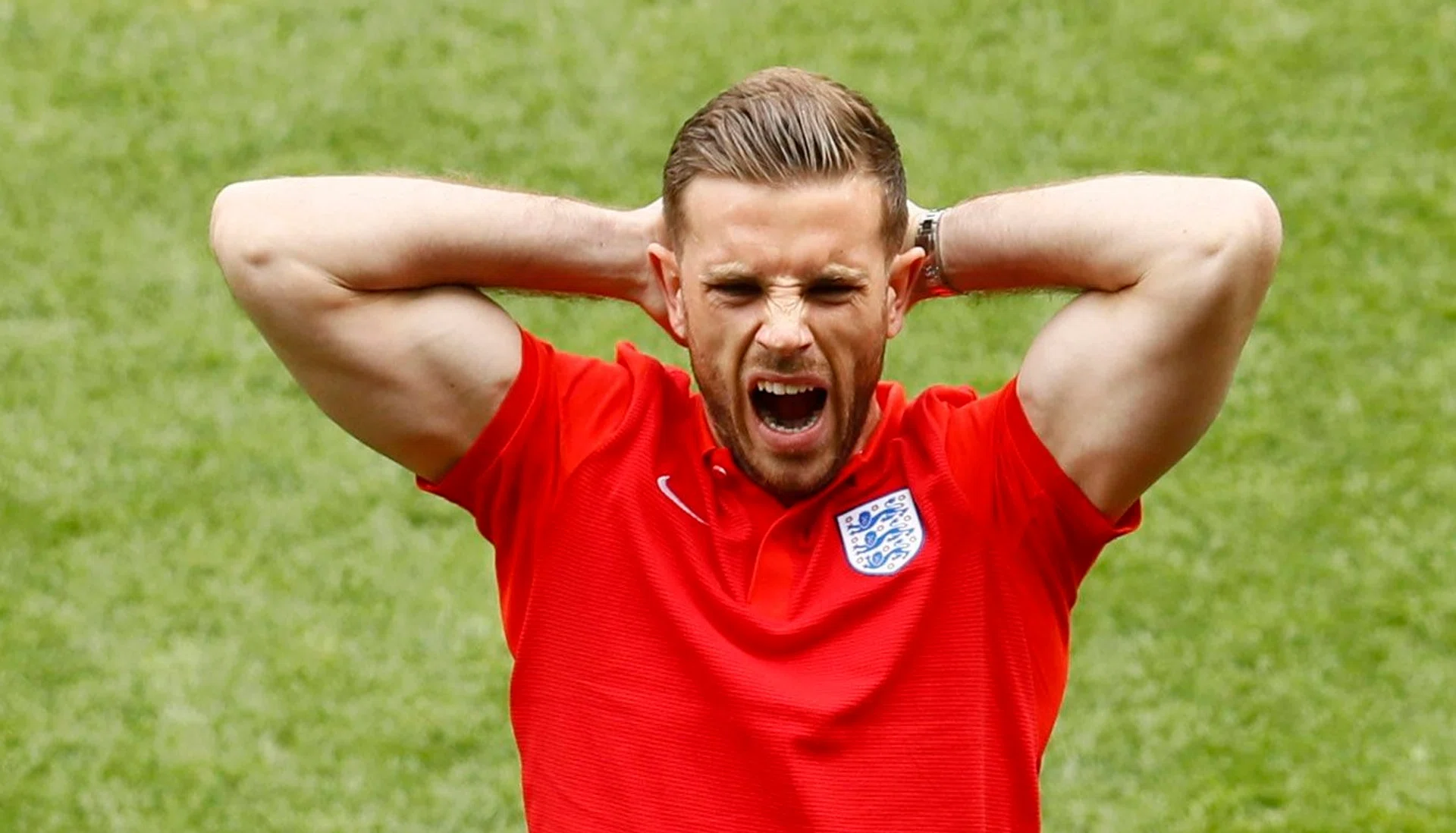 CONTRAST: Euro 2016 was as much of a yawn as Jordan Henderson’s (above) England team. English champions Leicester City, though, were much more entertaining to watch. 