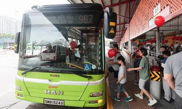 New trunk service 967 in Woodlands starts operations