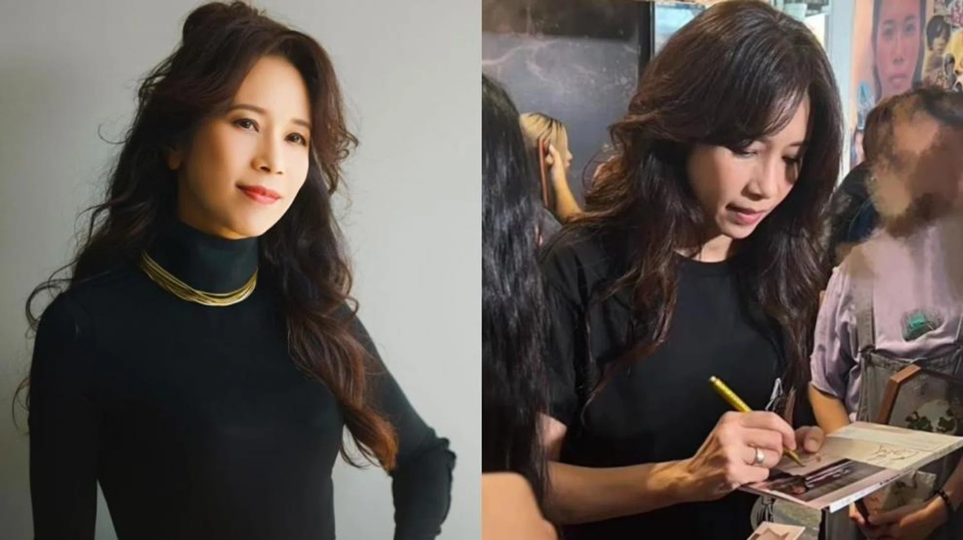 Pop diva Karen Mok has left fans gushing over her natural beauty.