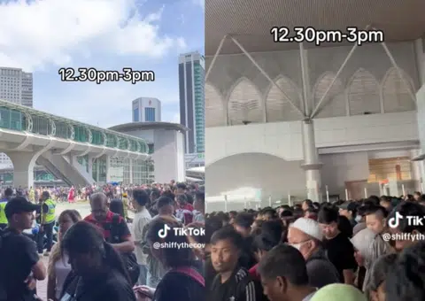 Couple give up on holiday after waiting over two hours at Johor customs